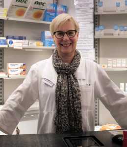 Porträt-Apothekerin